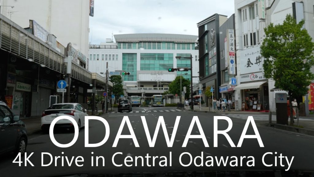 4K Odawara City Drive | Route 1 to City Center