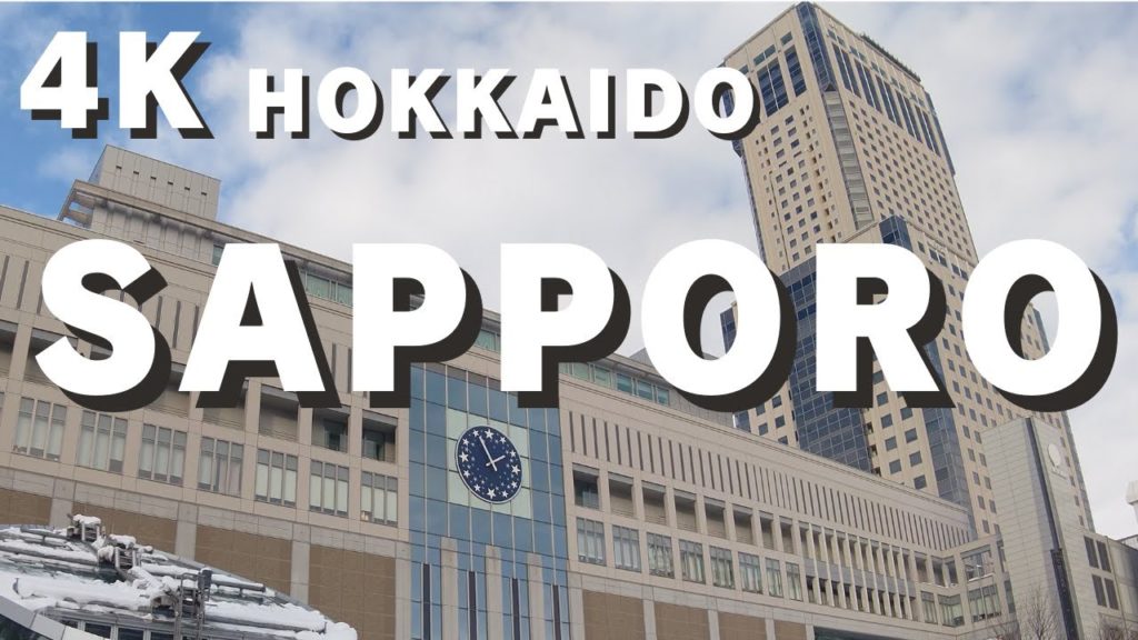 【4K Walking】HOKKAIDO Heavy Snow in Sapporo