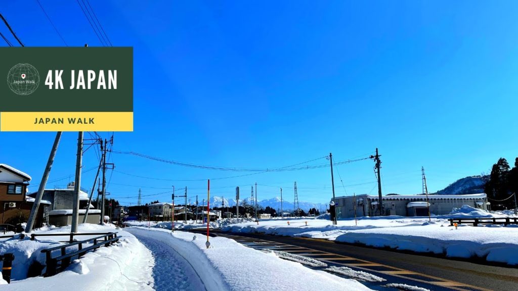 4K Japan Walk -  NIIGATA NAGAOKA Neighborhood Walking Tour | 新潟長岡 2021