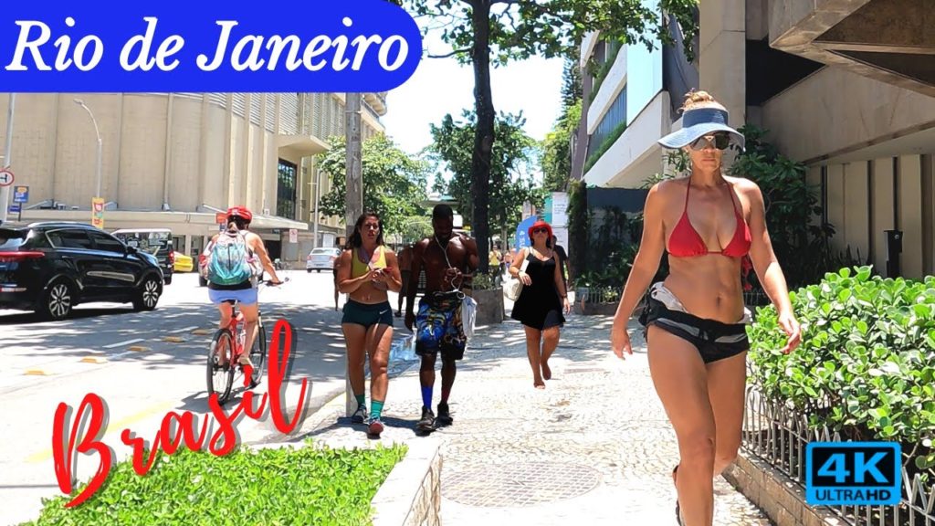 RIO DE JANEIRO 4K Walking Tour Arpoador Ipanema Copacabana