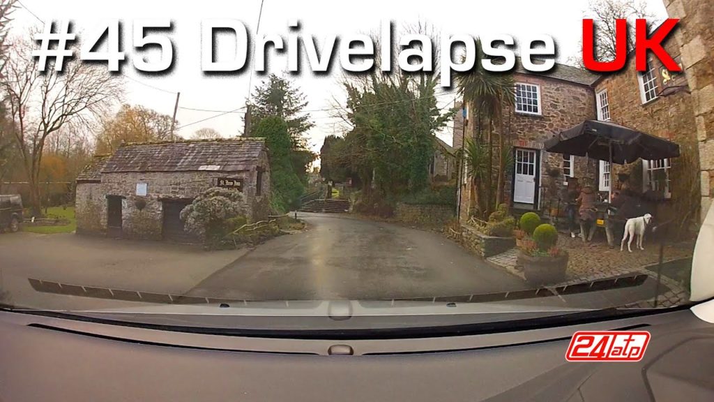 Drivelapse Uk #45 St Kew To Whitecross A39 Atlantic Highway Driving Timelapse Through Cornwall