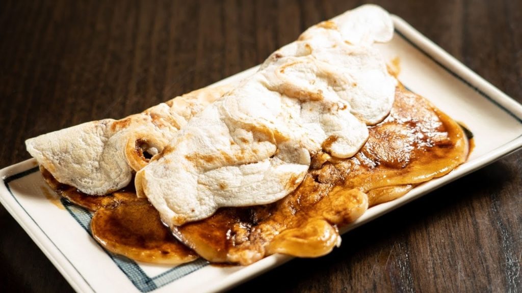 Ikayaki - Japanese style Grilled Squid - Japanese Street Food