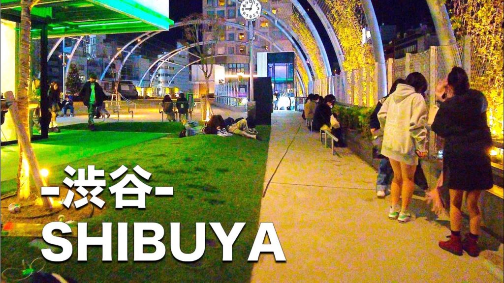 【4K】A night in Shibuya with a large number of izakaya and glittering illuminations. 【4K】A night in Shibuya with a large number of izakaya and glittering illuminations.
