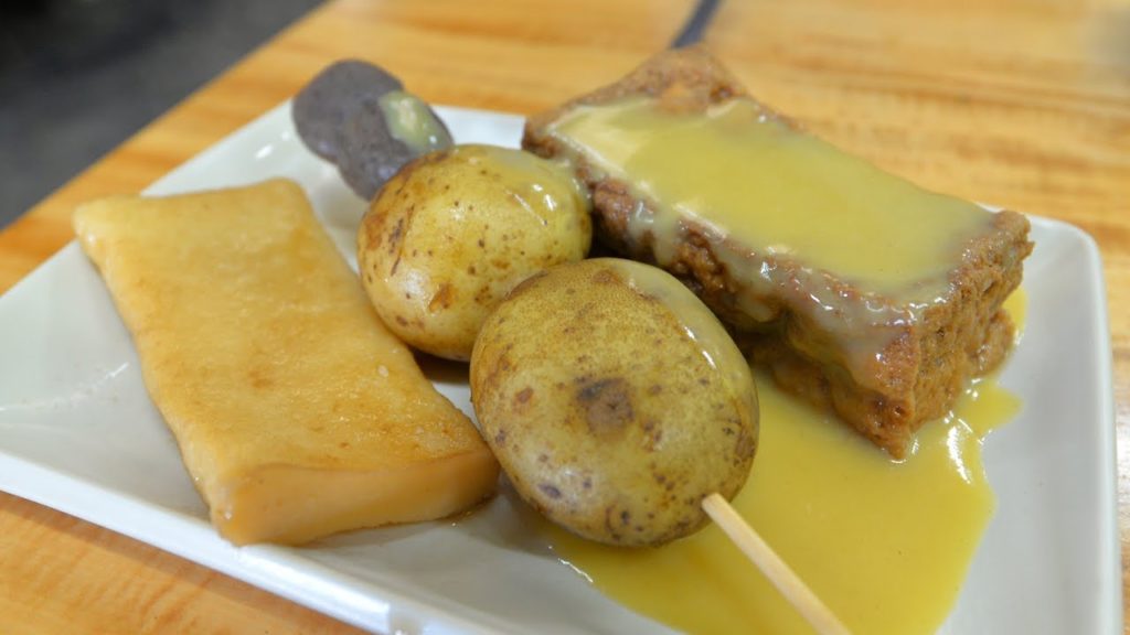 Miso oden of thick deep-fried tofu 大窪寺門前の八十八庵で厚揚げの味噌おでんを食べればお腹も結願:Gourmet Report グルメレポート Miso oden of thick deep-fried tofu 大窪寺門前の八十八庵で厚揚げの味噌おでんを食べればお腹も結願:Gourmet Report グルメレポート