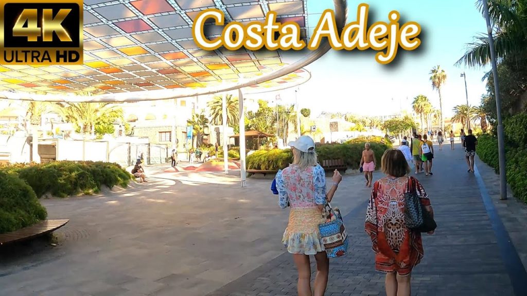 TENERIFE | Costa Adeje - Promenade [This is how it looks Now 👀 29 Dec 2021 ☀️] | Walking Tour [4K]