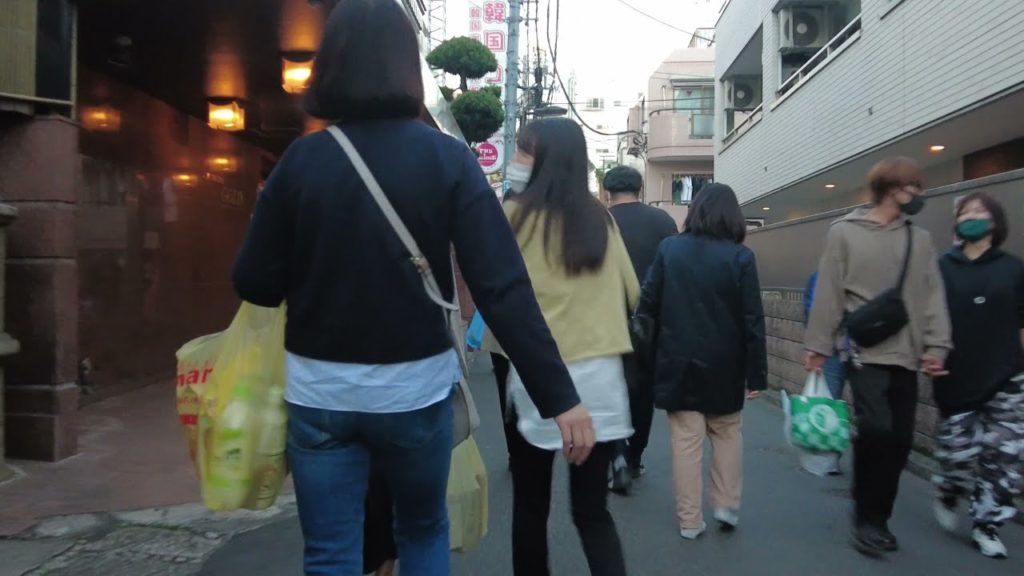 新大久保 散歩 Shinokubo Shinjuku　Tokyo JAPAN walk　신오쿠보 도쿄 일본 산책 4K  11/19 2021