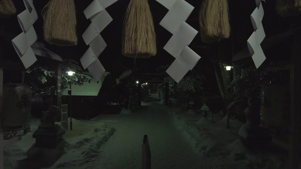 【4K】2022 日本 北海道 札幌 豊平区 月寒神社 初詣【Binaural Audio】