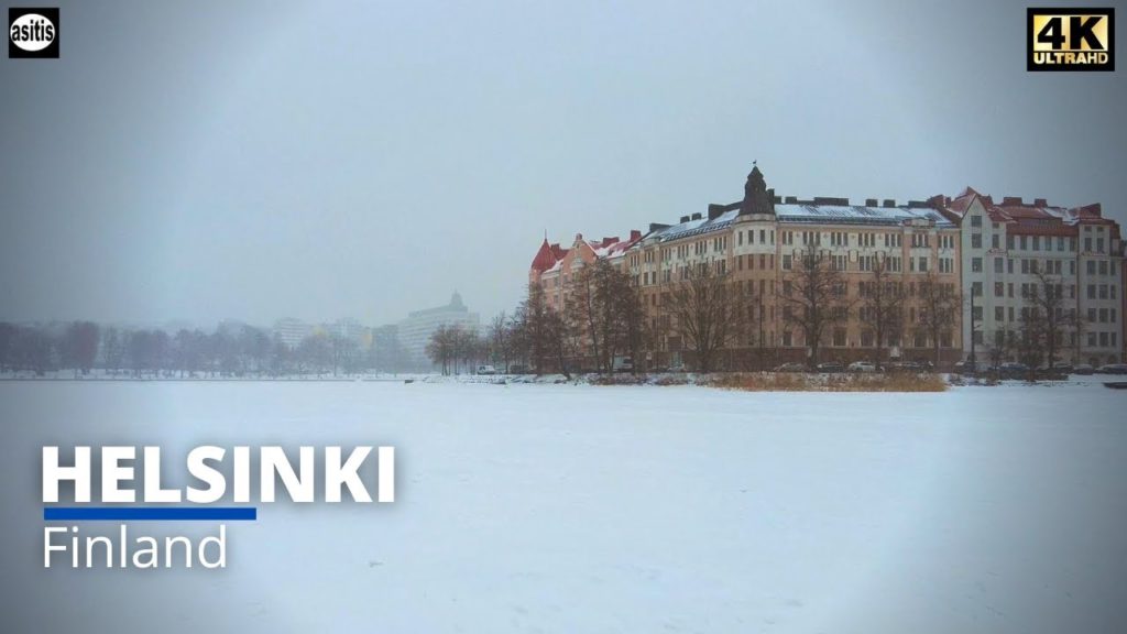 Winter Snowfall Walk from Helsinki City Center to Kallio ( 29 December 2021 ) Winter Snowfall Walk from Helsinki City Center to Kallio ( 29 December 2021 )