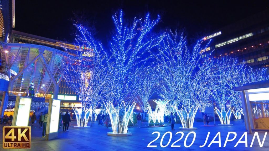 CHRISTMAS LIGHTS IN JAPAN_HAKATA, FUKUOKA 4K CHRISTMAS LIGHTS IN JAPAN_HAKATA, FUKUOKA 4K