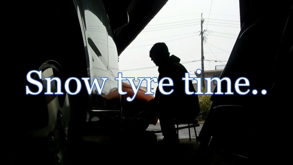 First Snow in Our Part of Japan