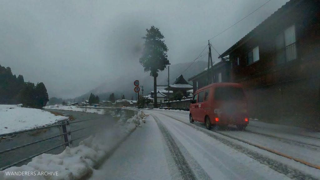 Snow Cycling in Fukui Japan: From Miyama to Ikeda [4K]