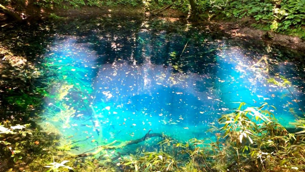 12 lakes,blue pond,Fukaura Town,Aomori,Japan,/Bike touring "Vlog"