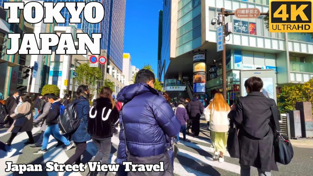 [4K 2022 Japan Travel] TOKYO WALKING TOUR - KAWASAKI CITY STATION NEW YEAR 2022 WALKING I JAPAN VIEW
