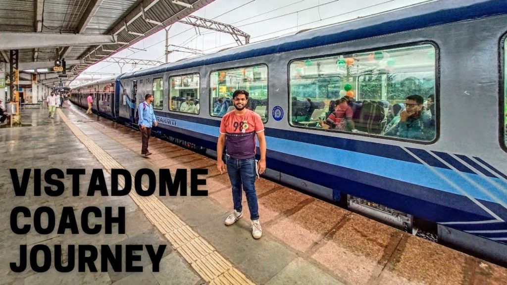 Deccan Queen Pune to Mumbai Vistadome Coach Train Journey Deccan Queen Pune to Mumbai Vistadome Coach Train Journey