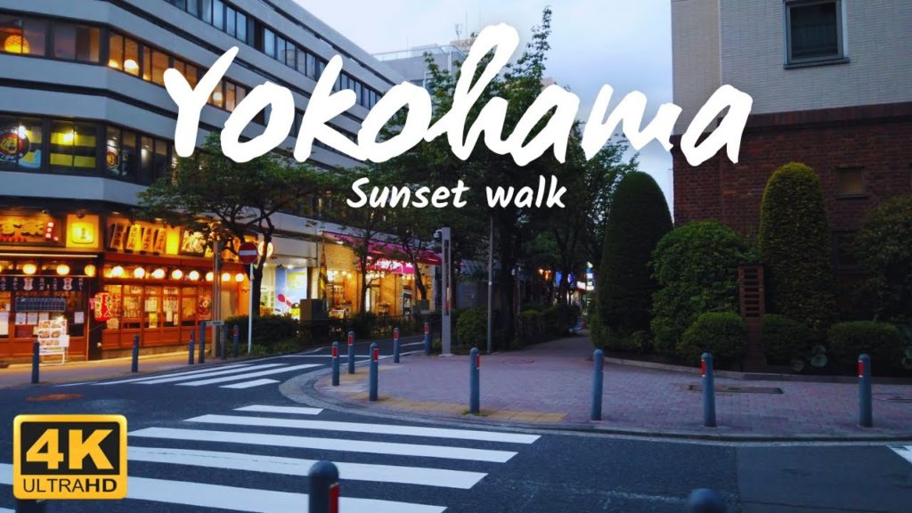 [4K] Evening walk through the streets of Yokohama | Tokyo | Japan | May 2021
