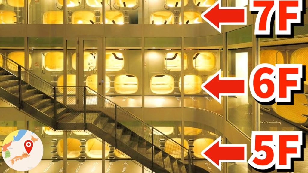 Unique Capsule Hotel Near The Imperial Palace 😄🏩 nine hours Tokyo, Japan カプセルホテル ナインアワーズ 9h 宿泊 東京