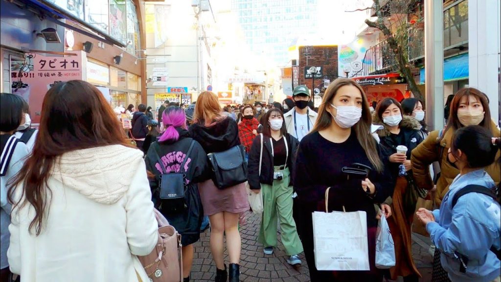 【4K】Tokyo Harajuku and Omotesando Tour | Via Back Side of Harajuku - 2021