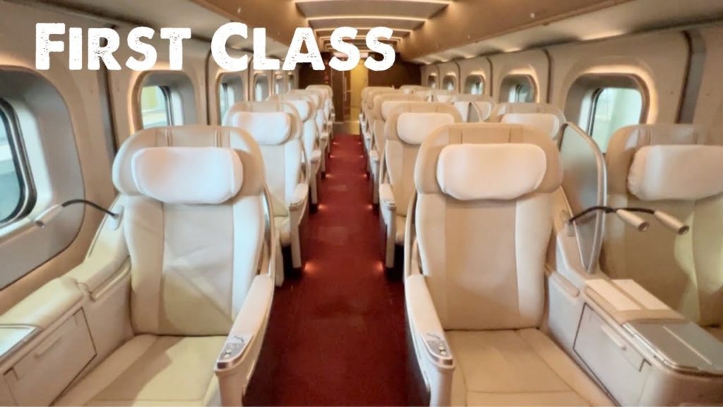 Shinkansen FIRST CLASS Experience | Most Expensive Bullet Train Seat