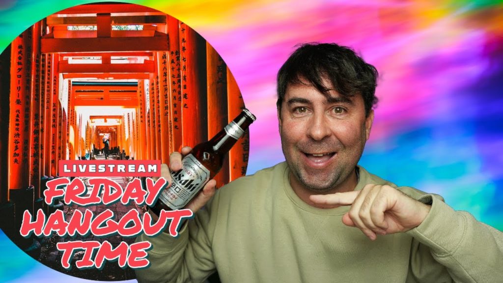 Friday stream!  (Keep me company and hangout with me at home) Japan talk