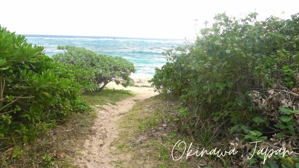 【4K】10min vacation【walking on beach】OKINAWA JAPAN