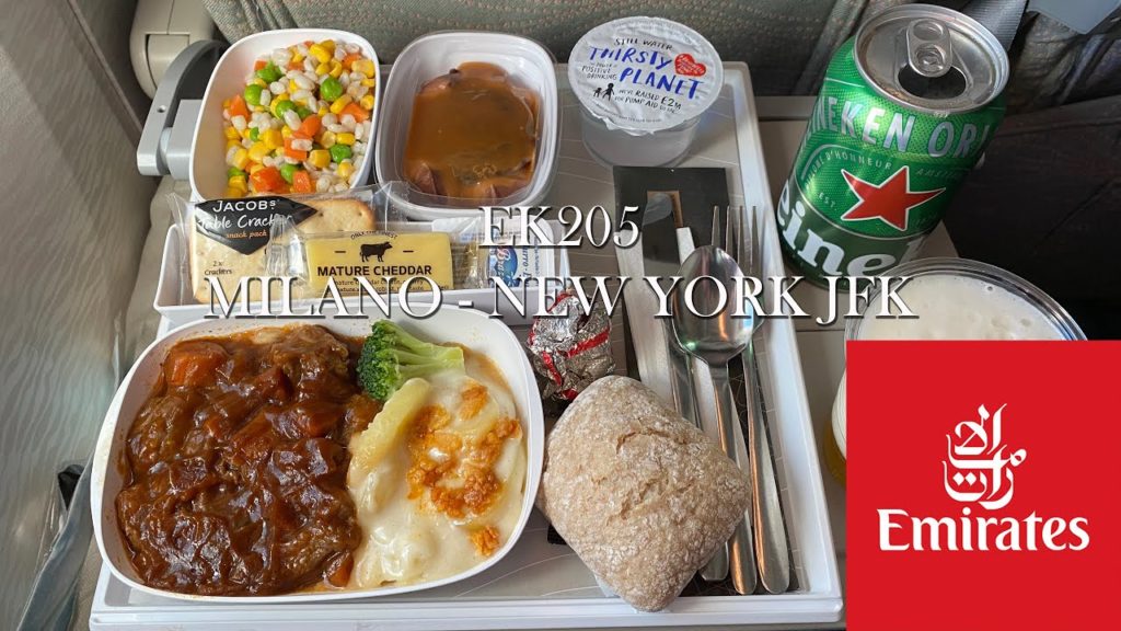 4K TRIP REPORT | Emirates 777 EK205 | Milan MXP ✈ New York JFK | Economy Class