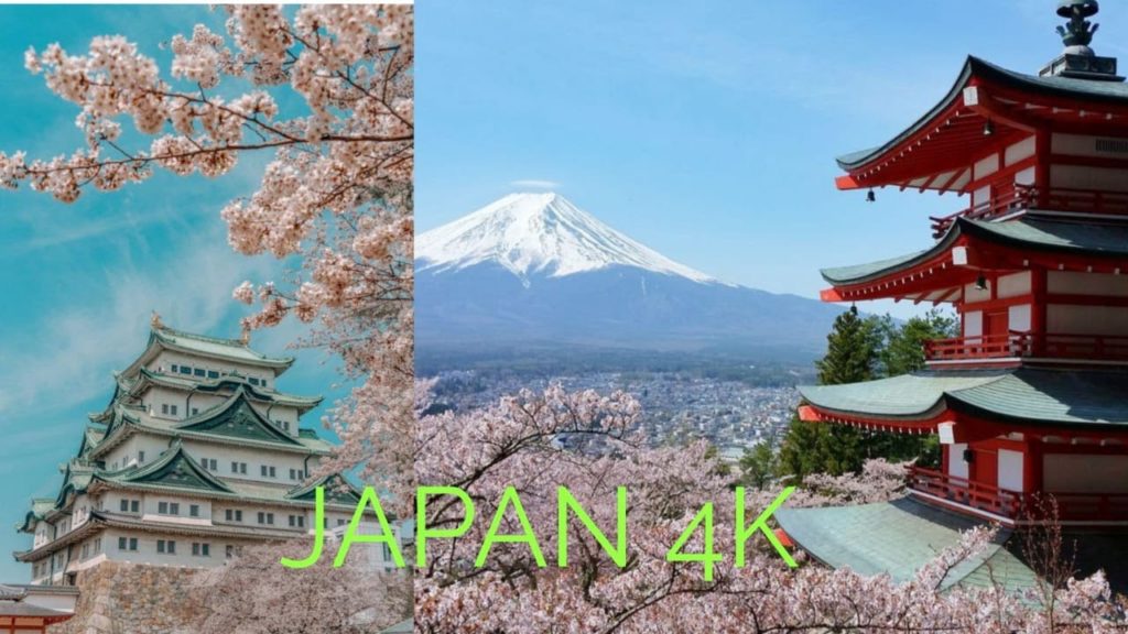 Japan 4K -  Relaxation Film With Calming Music#Japan