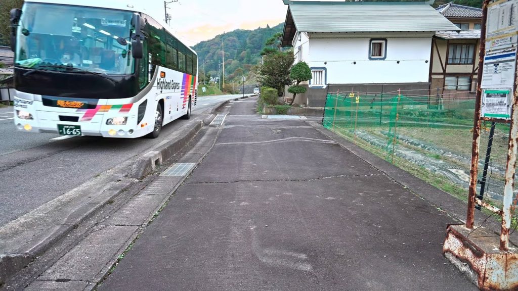 Nagano Bus - From spider village・4K HDR