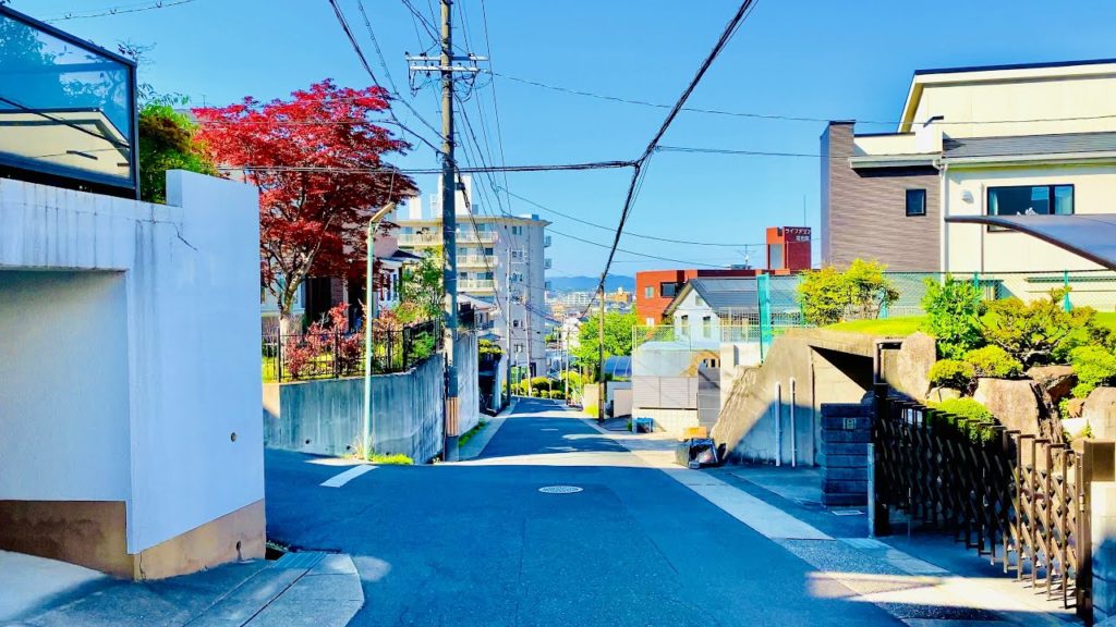 4K Japan Walk - Modern Japanese Houses / Neighborhood Walking Tour Meito Ward, Nagoya