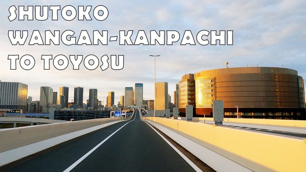 Japan Expressway 4K - Shutoko Wangan-Kanpachi to Toyosu