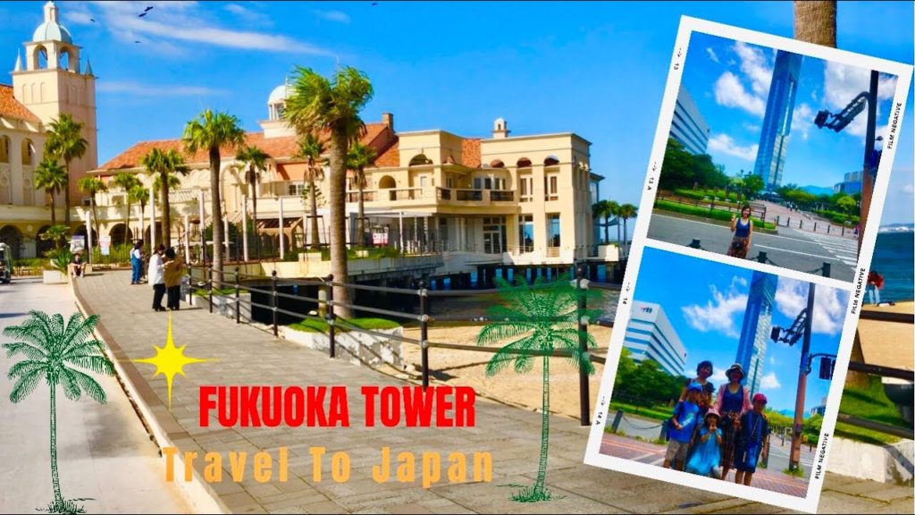 Tham quan THÁP FUKUOKA TOWER và dạo biển MOMOCHI Beach/fukuoka tower/momochihama/福岡タワー/fukuoka city