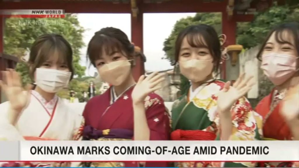 Okinawa's coming of age ceremonies during COVID