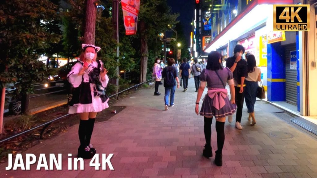 Tokyo's Akihabara Night Reveals mysterious activity | Walk Japan 2021［4K］