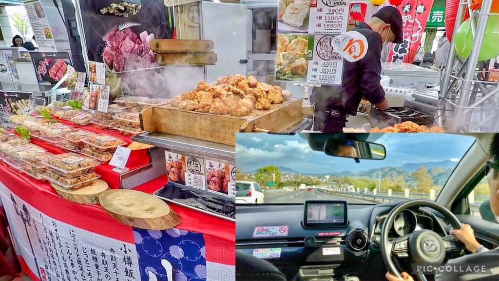 Renting a Car in Japan (Part 2) - Rest Stop Food Court and Tokyo Bay Hotel