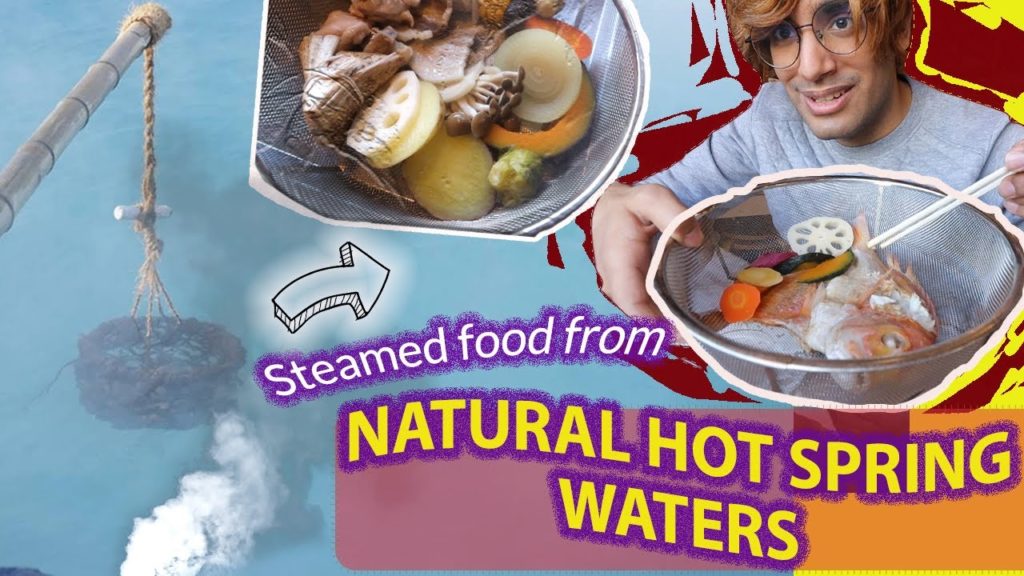 Trying RARE JAPANESE FOOD steamed in a VOLCANO | Japanese Food Tour Trying RARE JAPANESE FOOD steamed in a VOLCANO | Japanese Food Tour