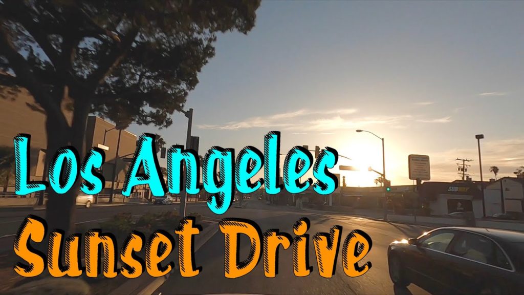 South Bay area. Los Angeles Drive Tour Video at sunset along the beach. FHD South Bay area. Los Angeles Drive Tour Video at sunset along the beach. FHD