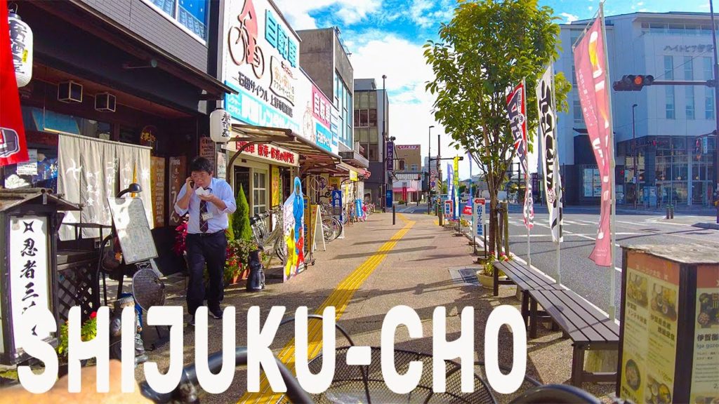 【4K BikeTour】BIKE RIDE TOUR TO SHIJUKU-CHO | JAPAN CYCLING POV DJI POCKET 2