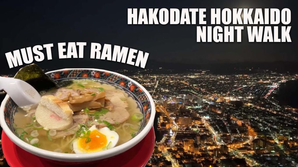 Hokkaido's Most Beautiful City at Night | Hakodate Japan Tour in Winter