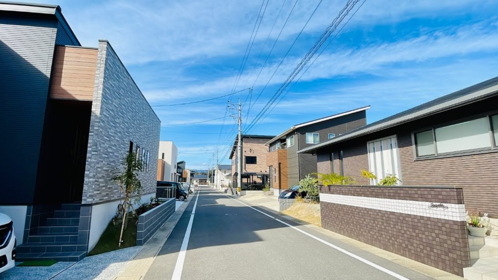 [4K HDR] Japanese Countryside Modern Houses |Nagasaki Modern Houses |Japan Walking Tour 2022