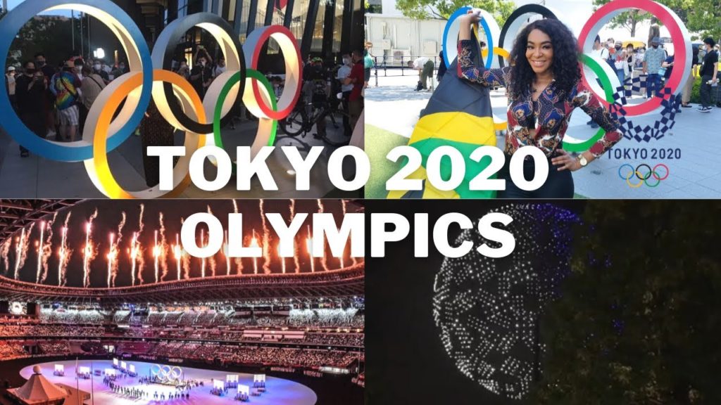 TOKYO 2020 OLYMPICS OPENING CEREMONY | EPIC MOMENTS  NEAR THE OLYMPIC STADIUM IN JAPAN