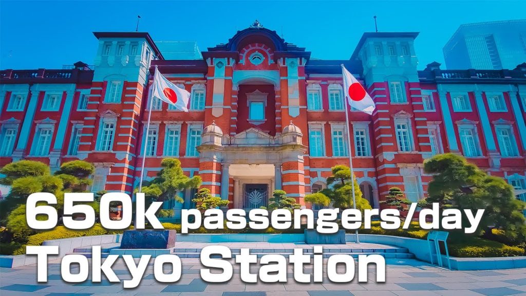 [4K] Tokyo Station Walking Tour (東京駅), Oct.2020 [Binaural Audio]