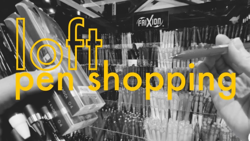 LOFT Tokyo Stationary Store Tour: Colorful Pen Shopping in Japan