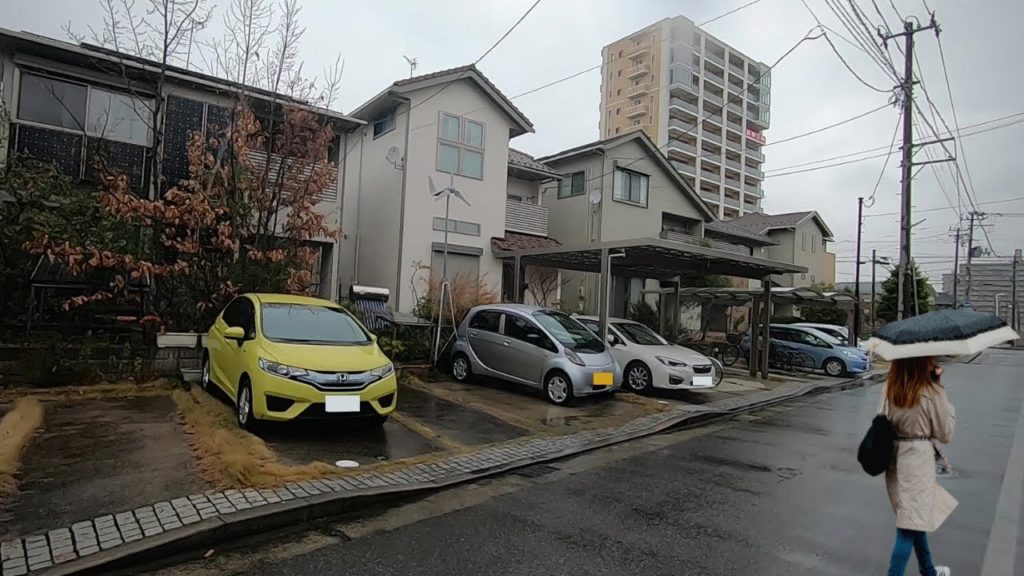 [Heavy rain day]Relaxing Heavy rainy Walking in Japan, ASMR Niigata