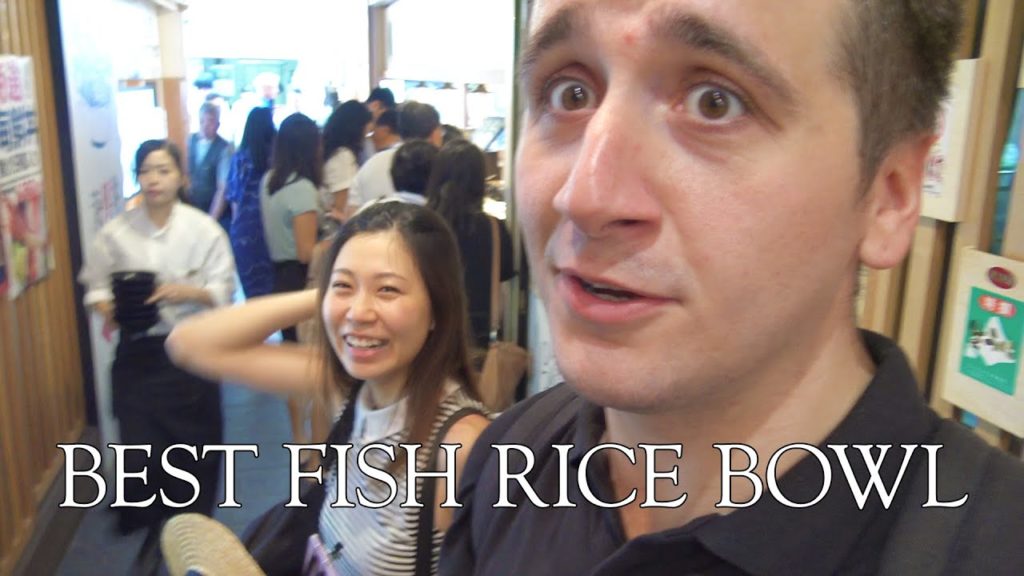 BEST FISH RICE BOWL I'VE HAD IN JAPAN - Tsukiji Fish Market ft internationally ME