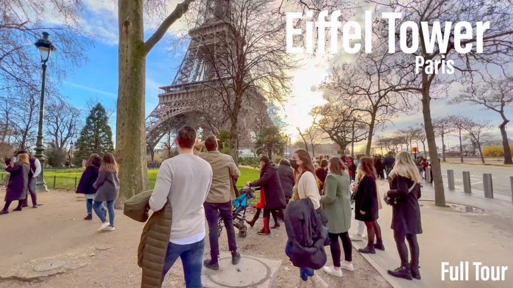 Eiffel Tower, Paris 🇫🇷 - Full Tour 2022 - 4K-HDR Walking Tour (▶53 min)