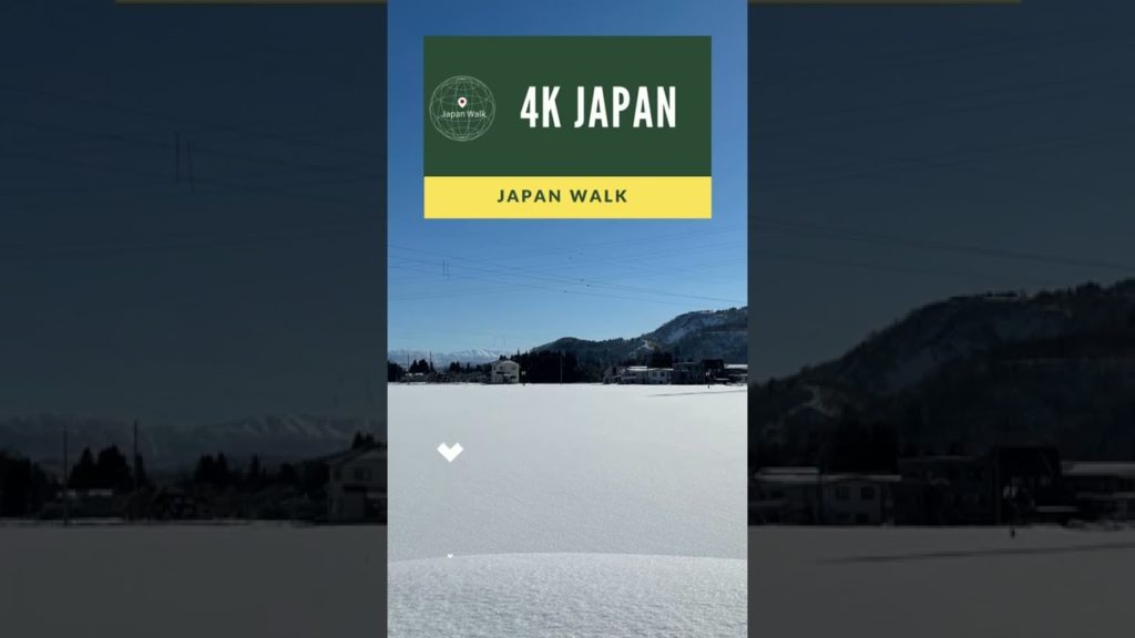 4K Japan Walk -  NIIGATA NAGAOKA Neighborhood Walking Tour | 新潟長岡 2021
