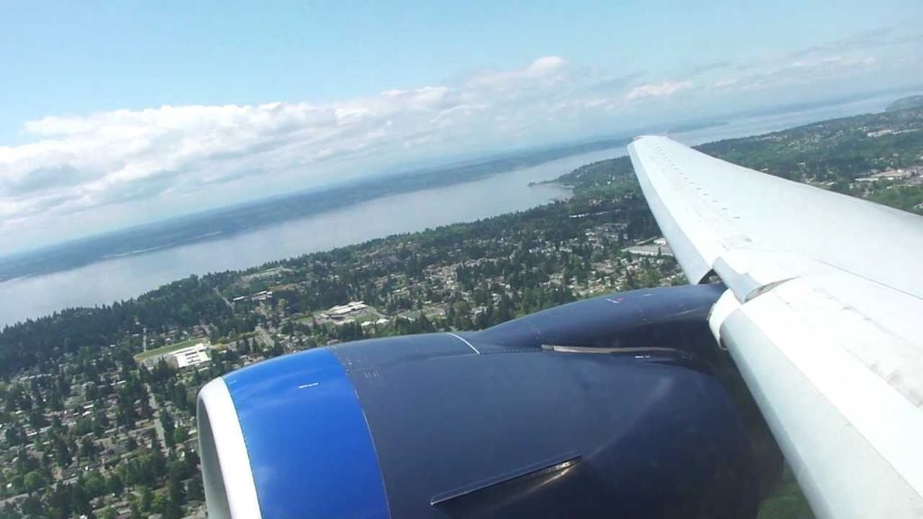 Seattle (SEA) to Tokyo (NRT) United Airlines Flight #875 Takeoff with Channel 9 (Live ATC audio)