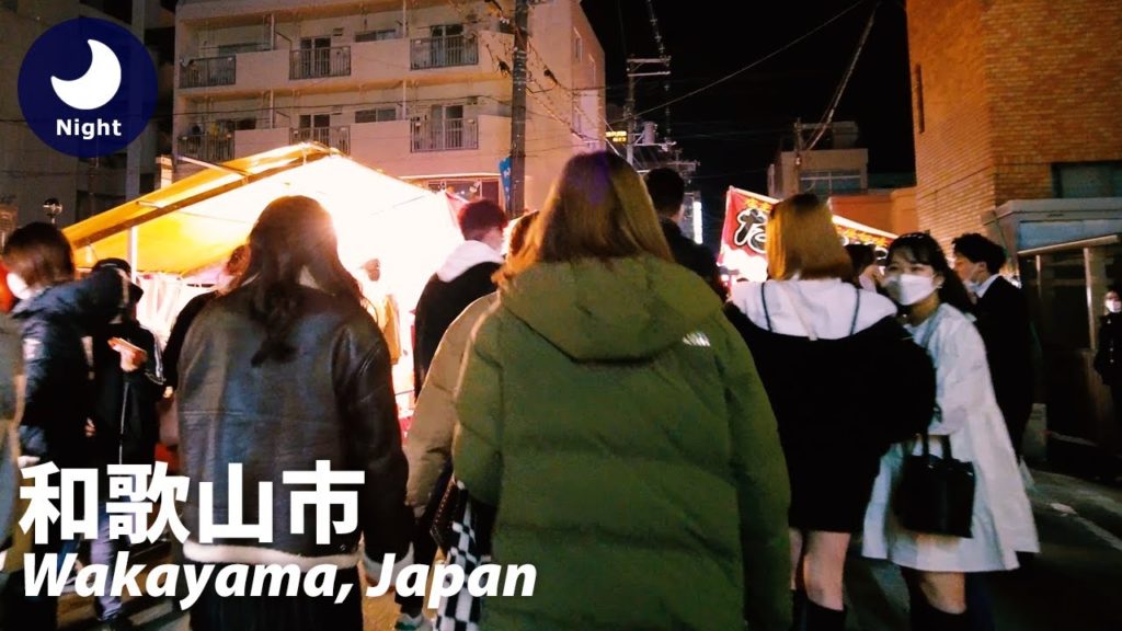 Wakayama: Wakayama City (和歌山市) - Japan Walking Tour (January 10, 2022)