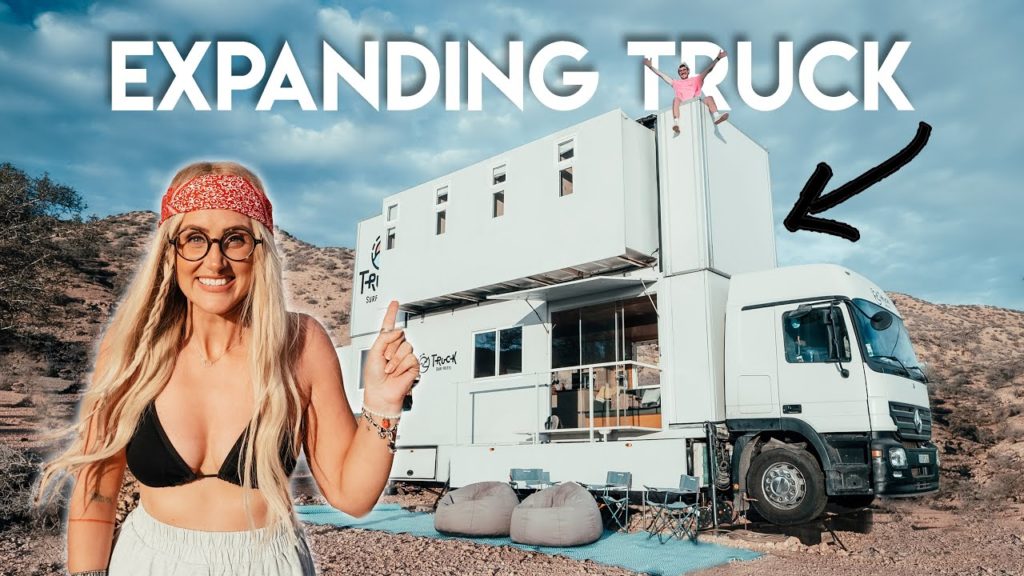We spent 24 HOURS in the WORLD’S ONLY Truck HOTEL (full tour) We spent 24 HOURS in the WORLD’S ONLY Truck HOTEL (full tour)