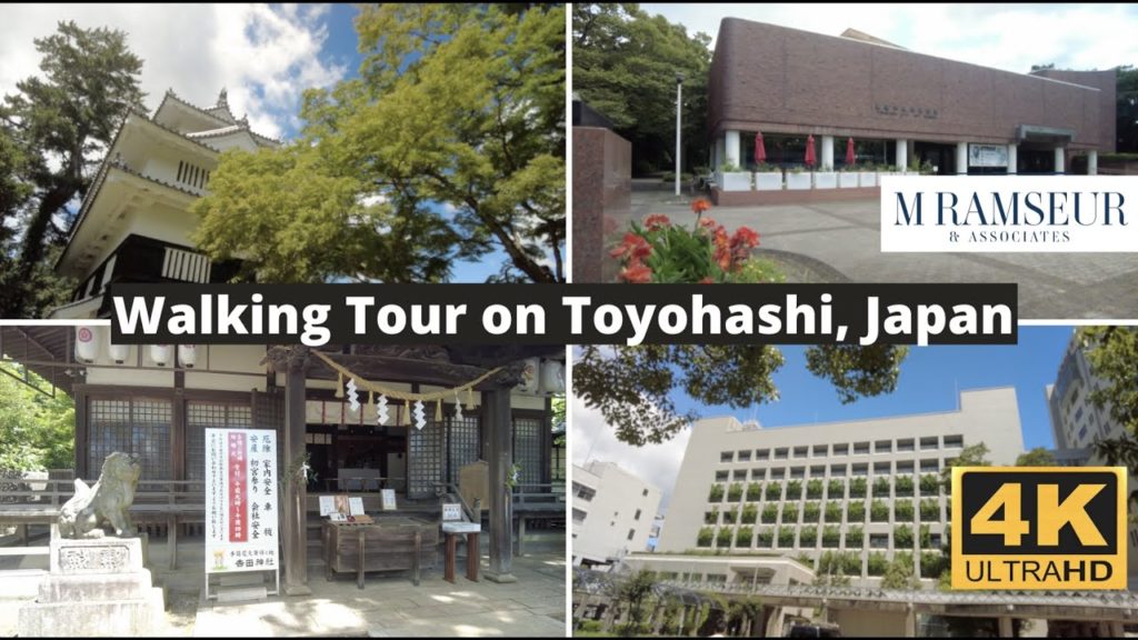 Toyohashi, Japan Walking Tour 4K