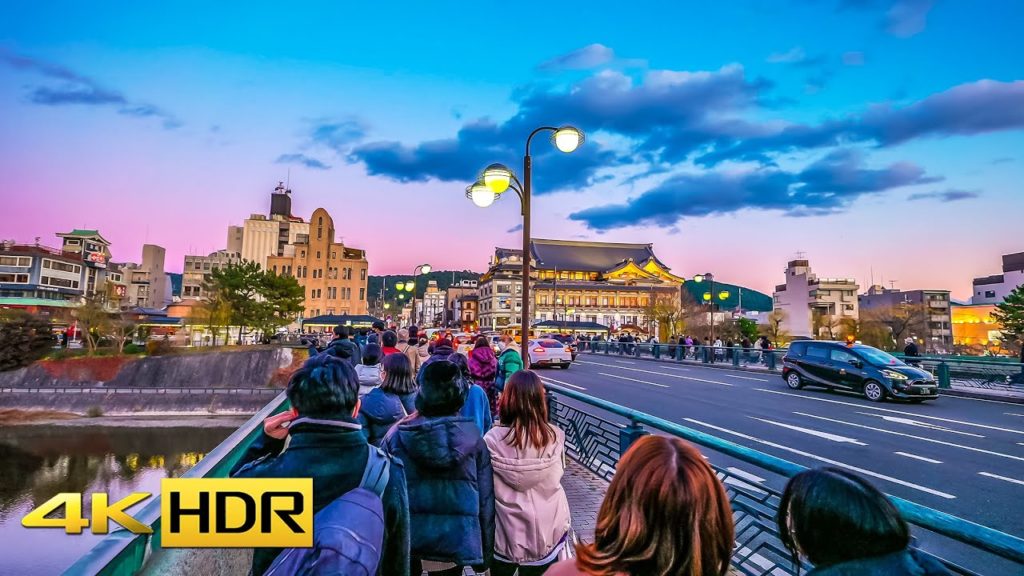 【4K HDR】Walking in evening Kyoto Kawaramachi【Kyoto, Japan】
